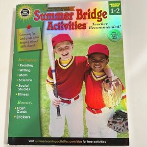 Summer Bridge 1st - 2nd Grade Workbook 2nd Grade Prep Carson Dellosa